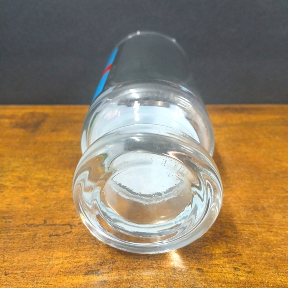 VTG Canada Dry - Club Soda Tumbler Footed Advertising Glass - 6.5" Tall - Picture 5 of 5